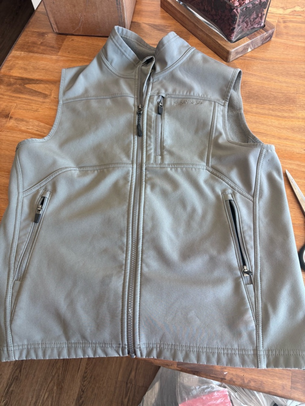 RedHead Men's Softshell Vest in Gray
